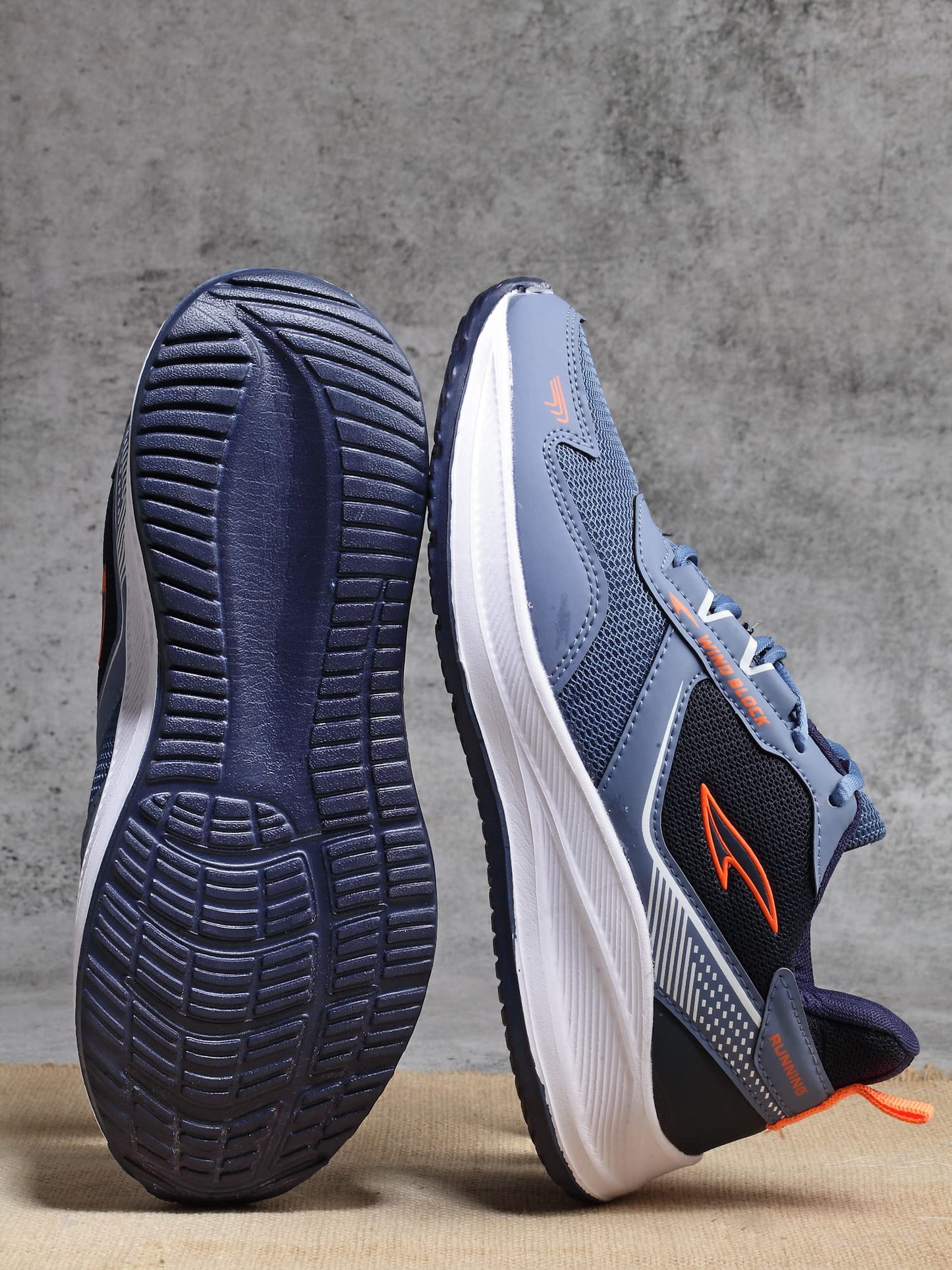 ASIAN Men's Thar-01 Sports Running, Walking & Gym Casual Sneaker Shoes with Eva Sole (Blue)