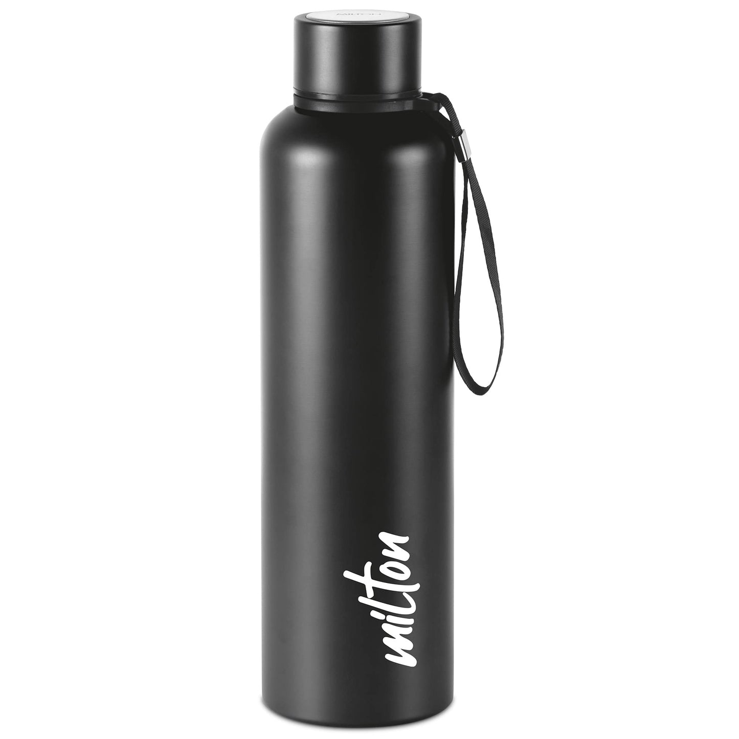 Milton Aura 1000 Thermosteel Bottle, 1050 ml Water Bottles, 24 Hours Hot and Cold, Easy to Carr