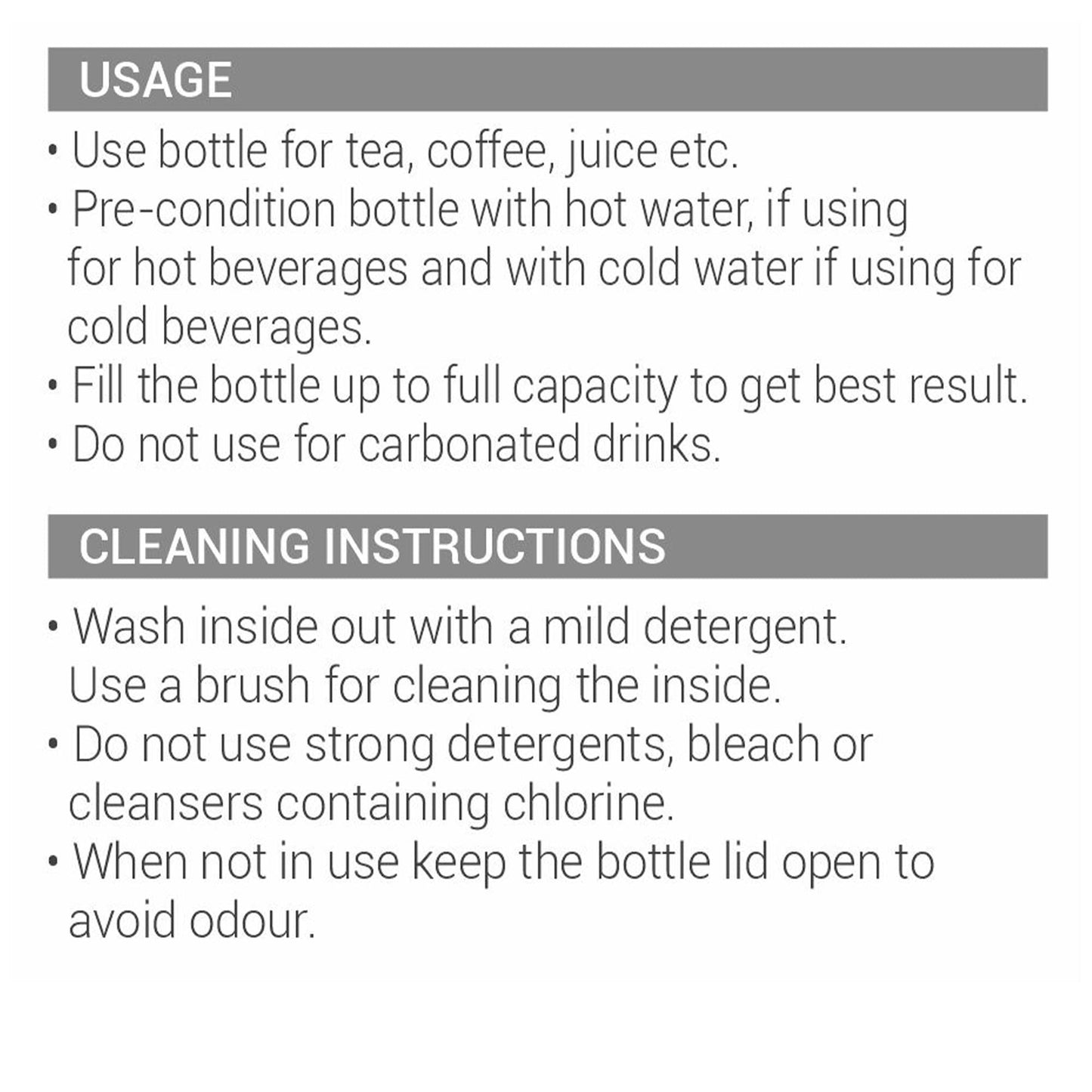 Milton Aura 1000 Thermosteel Bottle, 1050 ml Water Bottles, 24 Hours Hot and Cold, Easy to Carr